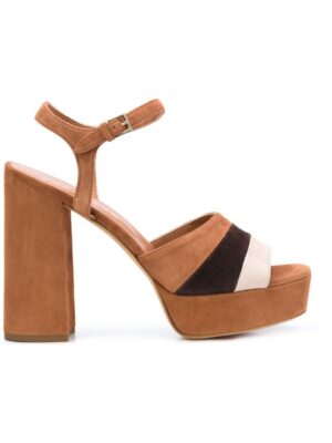 Derek Lam 'Brigitta' Sandalen mit Plateausohl sneakers (bruin)