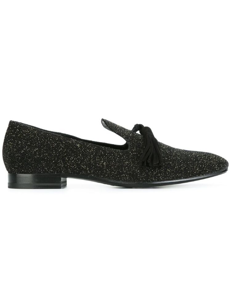 Fratelli Rossetti Slipper mit Glitzer-Finish sneakers (zwart)