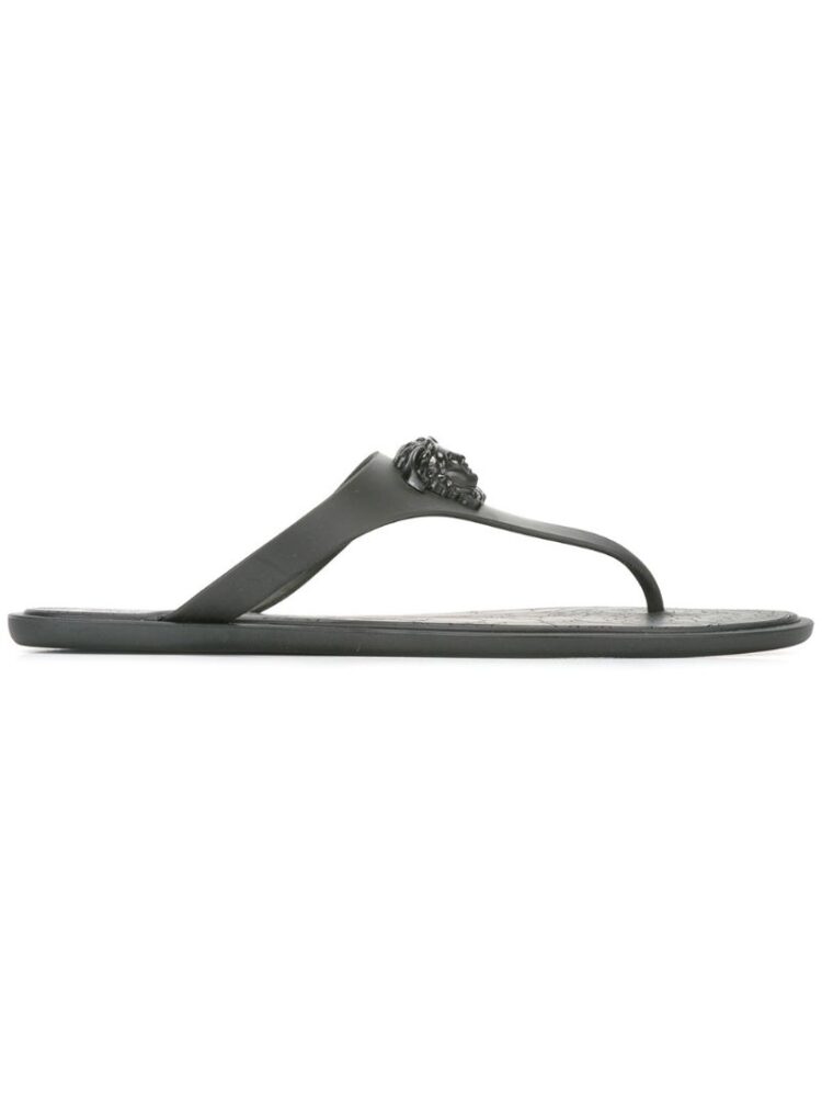 Versace 'Medusa Palazzo' Flip-Flop sneakers (zwart)