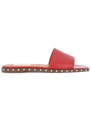 Valentino Valentino Garavani 'Soul Rockstud' Pantolett sneakers (rood)