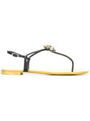 Giuseppe Zanotti Design 'Annabelle' Sandal sneakers (zwart)