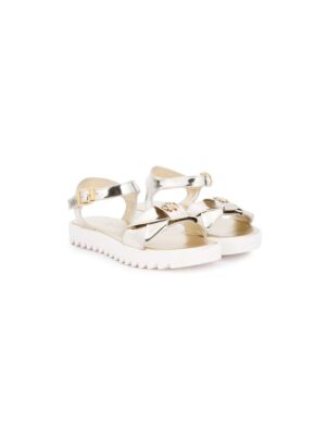 Roberto Cavalli Kids Sandalen in Metallic-Opti sneakers (overige kleuren)