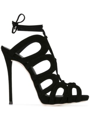 Giuseppe Zanotti Design Stiletto-Sandalen mit Schnürung sneakers (zwart)