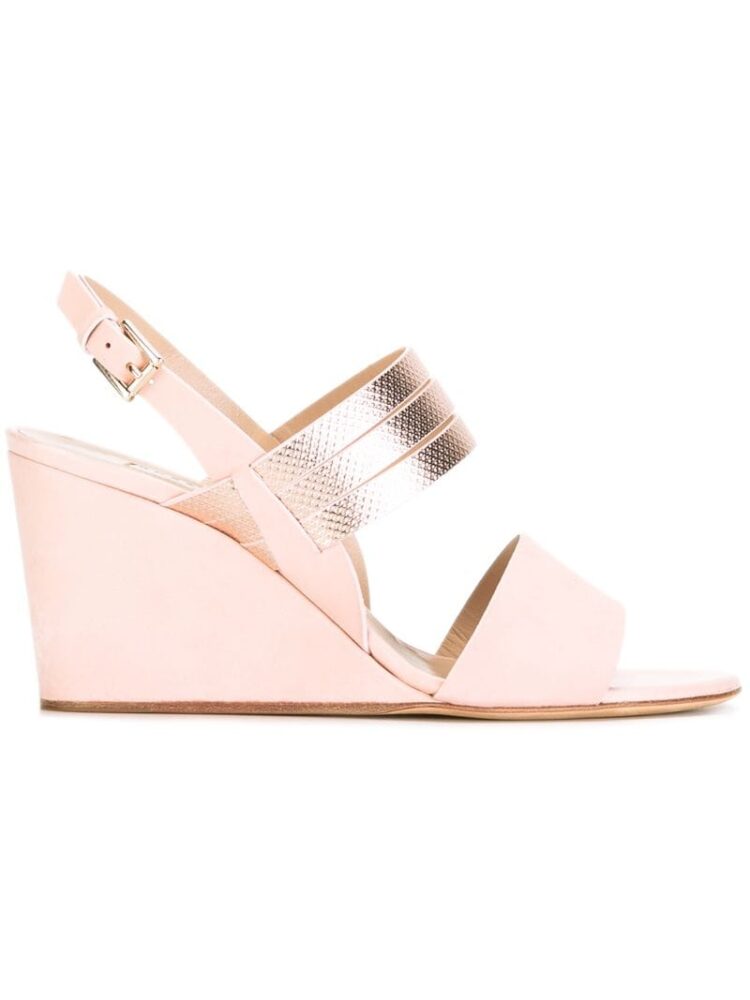 Fratelli Rossetti Wedge-Sandalen mit Slingback-Knöchelriem sneakers (paars)