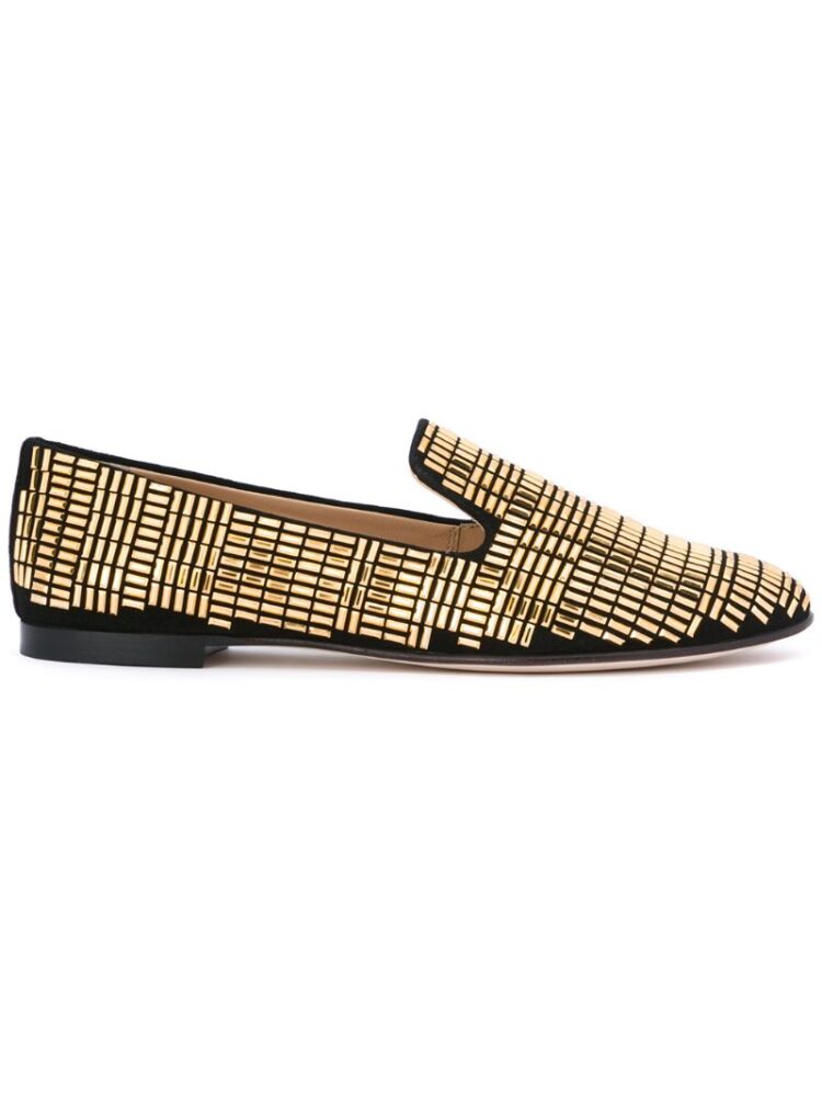 Giuseppe Zanotti Design Loafer mit Nietenverzierung sneakers (zwart)
