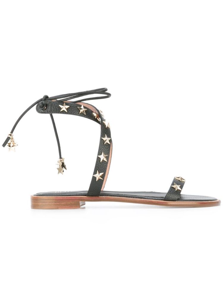 Red Valentino Sandalen mit Niet sneakers (zwart)