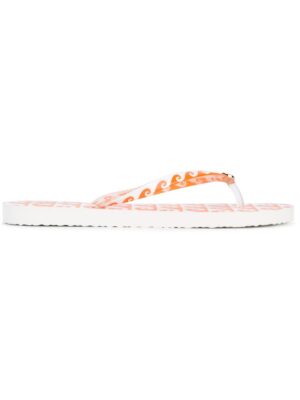 Tory Burch 'Wave Thong' Flip-Flop sneakers (geel)