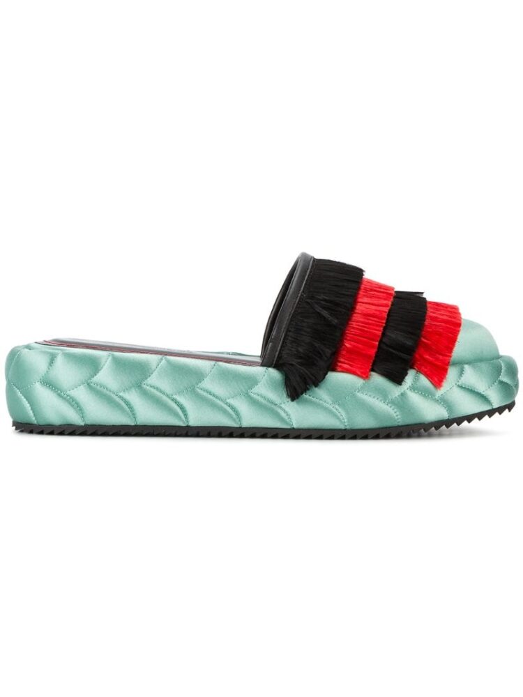 Marco De Vincenzo Gesteppte Pantoletten mit Plateau-Sohl sneakers (overige kleuren)