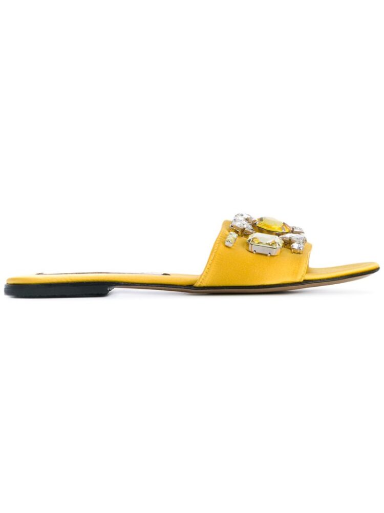 Nº21 Kids Sandalen mit Verzierung sneakers (geel)