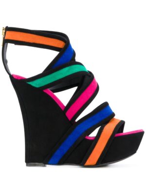 Balmain 'Inti' Wedge-Sandal sneakers (zwart)