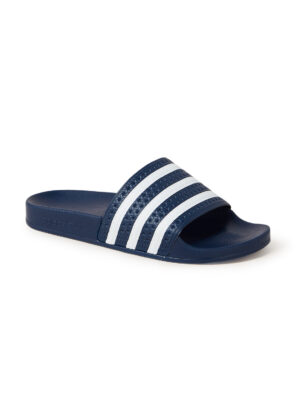 Adilette badslipper met streepprint