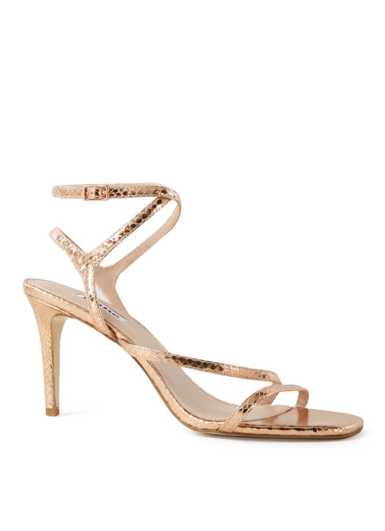 Mighteys sandalette met slangenprint