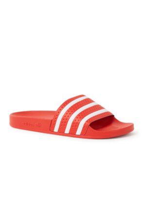 Adilette badslipper met streepprint