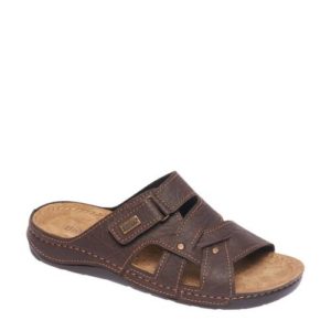 vanHaren slippers (Bruin)
