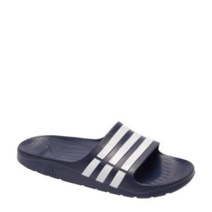 adidas badslippers (Blauw)