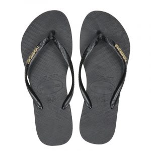 Havaianas Slim Logo Metallic slippers