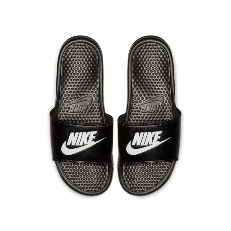 Nike Benassi Slipper - Zwart