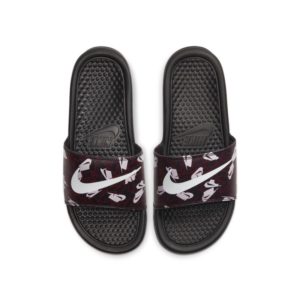 Nike Benassi JDI Floral Slipper voor dames - Zwart