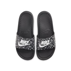 Nike Benassi JDI Floral Slipper voor dames - Zwart