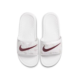 Nike Benassi JDI Floral Slipper voor dames - Wit