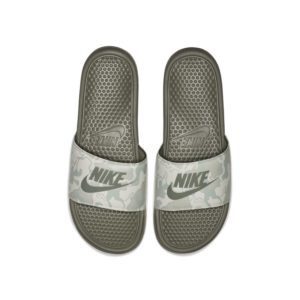Nike Benassi JDI Printed Slipper voor heren - Grijs