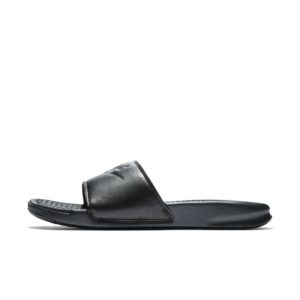 Nike Benassi Metallic QS Slippers voor dames - Zwart