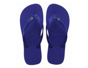 Havaianas Brasil Blauwe Slipper (Blauw)