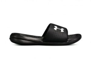 Under Armour Playmaker Fixed Strap Kinder Badslipper (Zwart)