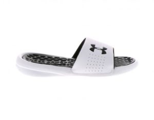 Under Armour Playmaker Fixed Strap Jr Badslippers (Wit)