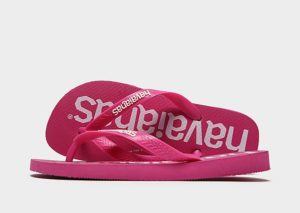 Havaianas Logomania Flip Flops Dames (roze)