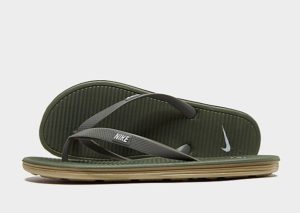 Nike Solarsoft II-teenslippers (Green)