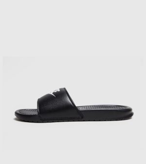Nike Benassi Just Do It-slipper (zwart)